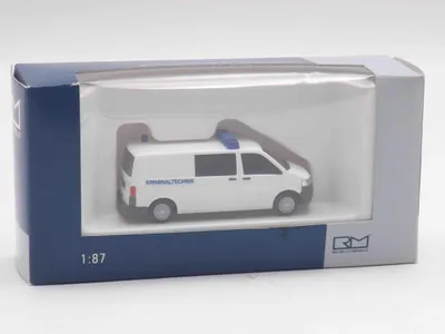 Produktbild von Rietze 53651 Volkswagen VW T5 Bus Polizei Kriminaltechnik 1:87 in