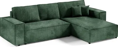 Produktbild von KEF Ecksofa Porto – L-Form – 294x85x185 cm – Mit Schlaffunktion – Liegefläche 140x244 cm – Universell Rechts- und Linksseitig - Poso 14
