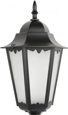 Produktbild von Retro Außenleuchtenkopf 1xE27 schwarz IP43 SU-MA Retro K 1018 H