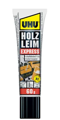 Produktbild von UHU HOLZLEIM EXPRESS, Flüssigkeit, Tube