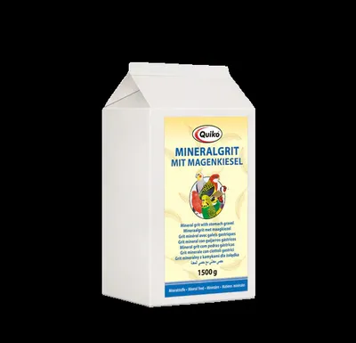Produktbild von Quiko Mineralgrit MIT MAGENKIESEL 1500 g für ZIERVÖGEL