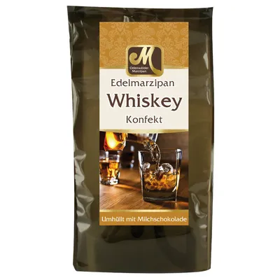 Produktbild von Odenwälder Edelmarzipan Whiskey Konfekt mit Schokoladenhülle 200g