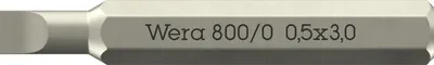 Produktbild von Wera 05058105001, 1 Stück(e), Geschlitzt, 30 mm, 5 g