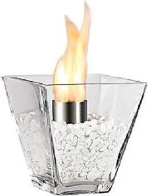 Produktbild von Glas-Dekofeuer "Agadir" für Bio-Ethanol
