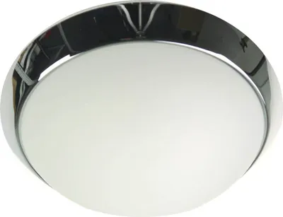 Produktbild von Niermann LED 8W Deckenleuchte Opal matt Glas, Chrom, 25cm, warmweiss, Germany
