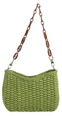 Produktbild von CORIOS Damen Gewebte Tasche Sommer Strandtaschen Handgefertigte Strohtasche Böhm