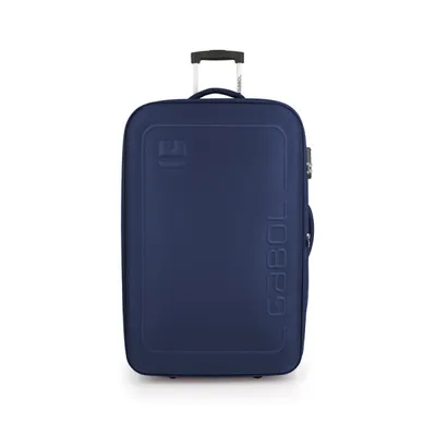 Produktbild von Trolley-Koffer XL - 76 cm, 3,2 kg, 110 Liter, Dehnfalte, 2 Rollen, blau