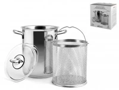 Immagine prodotto di INOXPRAN Asparagera Inox 18/8 Con Cestello Cm 16