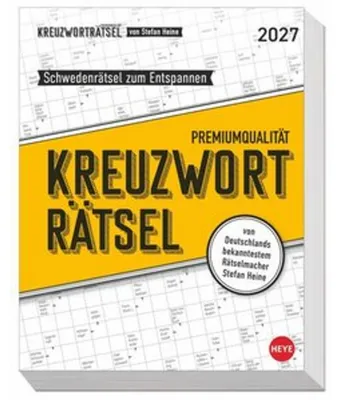 Image de Stefan Heine Kreuzworträtsel Tagesabreißkalender 2027