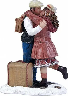 Produktbild von Weihnachtsfigur Auf Wiedersehen Küsse