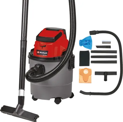 Immagine prodotto di Einhell TC-VC 18/15 Li-Solo 15 L Aspiratore per fusti Dry&wet Sacchetto per la polvere