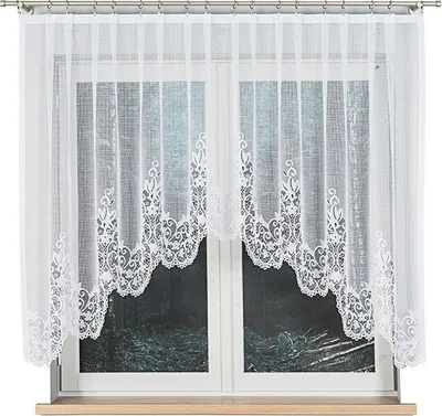 Obrázek produktu pro MARKIZETA Záclona 330x140 Berenika bílá žakárová hotová 004304/FBL/001/330140/1