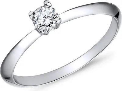 Produktbild von Dezenter Verlobungsring aus 925 Silber mit Zirkonia von JEWLIX VR0009