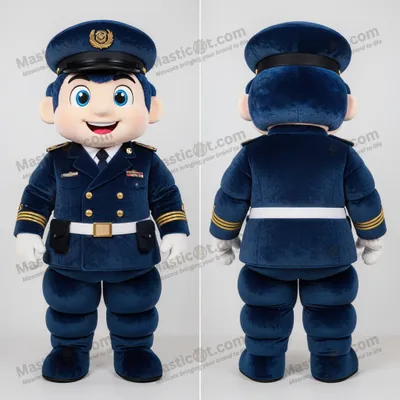 Produktbild von Samtblauer MASTICOT stolzer Matrosen-Soldat-Maskottchen