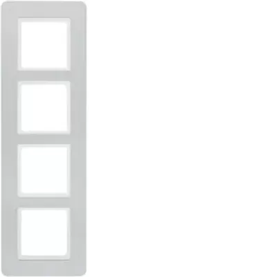 Zdjęcie produktu dla Berker 10146184, Aluminium, Termoplastyczny, Bezśrubowe, Berker, Q.7, IP20