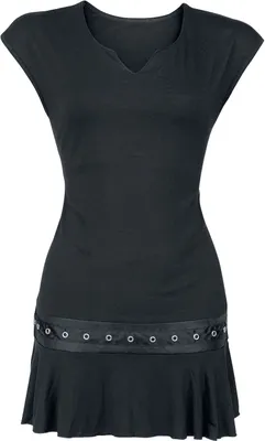 Produktbild von Spiral T-Shirt Damen Gothic Rock schwarz 3XL