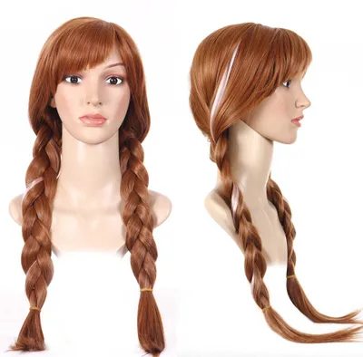 Produktbild von Frozen Anna - Perücke für Damen - Braun