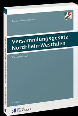Obrázek produktu pro Versammlungsgesetz Nordrhein-Westfalen