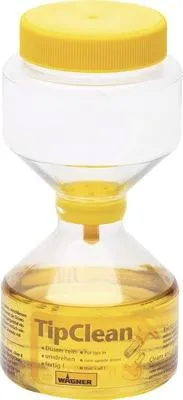 Zdjęcie produktu dla Pojemnik czyszczący Wagner TipClean 200 ml, w tym specjalny środek czyszczący