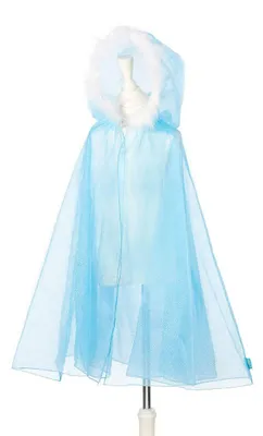Productafbeelding van Souza! Kinderkostuum, cape van de ijskoningin, 3-4 jaar, 98-104 cm
