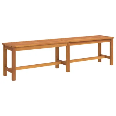 Image de vidaXL Banc de jardin 180x35x45 cm bois massif acacia