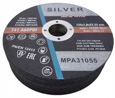 Produktbild von Silver Trennscheibe für Metall Stahl 125x1 mm