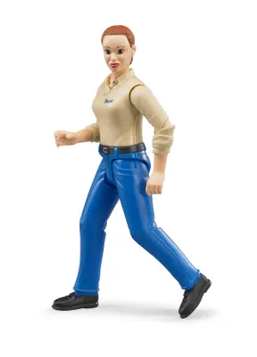 Produktbild von BRUDER 60408, 3 Jahr(e), Beige, Blau, Kunststoff