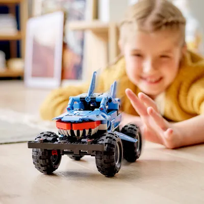 Produktbild von LEGO 42134 Technic Monster Jam Megalodon, Spielzeugauto für Jungen und Mädchen