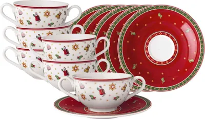 Produktbild von Villeroy & Boch Toy's Delight Suppentasse mit Untertasse (rund) 6er Set