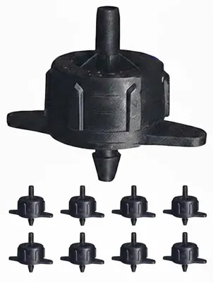 100 selbstausgleichende Tropfer, 4 l/h, für Mikroschlauch