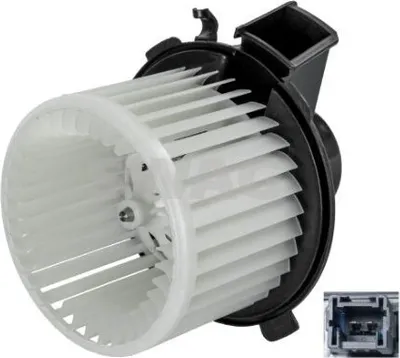 Produktbild von SWAG 62 10 6724 Gebläsemotor Innenraumgebläse passend für PEUGEOT 307 CC (3B) 307 (3A/C) 307 SW (3H) 307 Break (3E) 307 Stufenheck