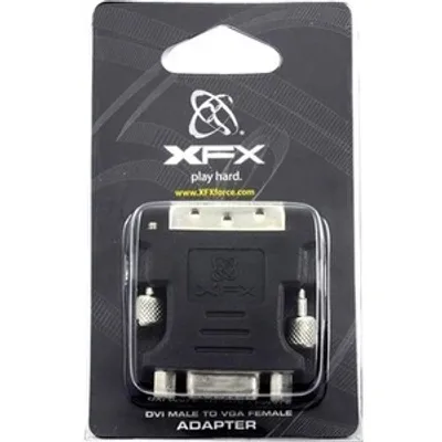 Produktbild von XFX MA-AP01-DV1K, DVI, VGA, Männlich/Weiblich, Schwarz