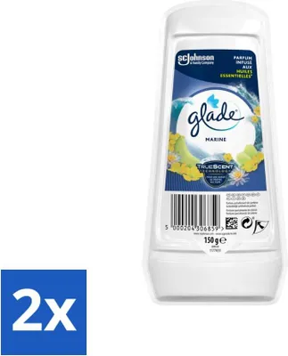 Obrázok produktu pre Glade - Gél - morský - 150 g - ekonomické balenie - 2 kusy