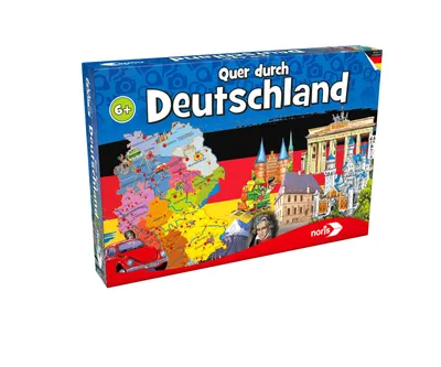 Produktbild von Noris Spiele Quer durch Deutschland; 606011633