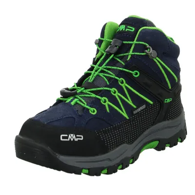 Zdjęcie produktu dla CMP Rigel Kids Mid buty sportowe męskie buty turystyczne buty turystyczne niebieski rekreacyjny, rozmiar buta:33 EU