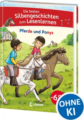 Produktbild von Die besten Silbengeschichten zum Lesenlernen - Pferde und Ponys