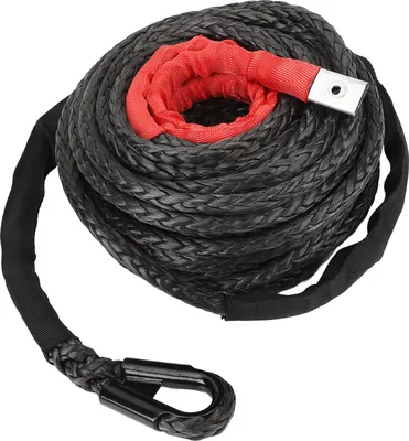 Produktbild von Synthetisches Windenseil mit Schutzhülle, 9,5 mm x 23 m, 7,5 t, hochfestes Kabel für Allrad-Geländefahrzeuge, ATV, UTV, SUV