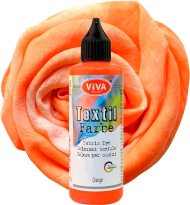 Produktbild von Viva Decor Textilfarbe 90ml versch. Farbauswahl Orange
