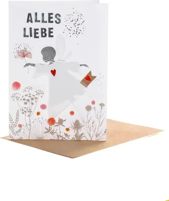 Produktbild von Wunschfeen Karte "Alles Liebe"