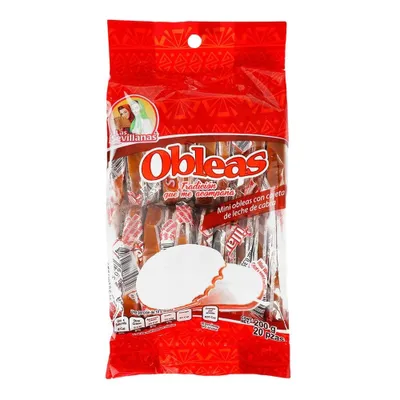 Zdjęcie produktu dla Wafle Sevillanas z mleka koziego - Cajeta 5x50g