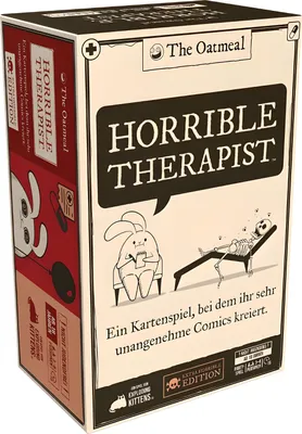 Immagine prodotto di Gioco di carte dell'Orribile Terapista - umorismo nero per adulti dai 18 anni in su