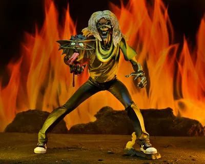 Produktbild von NECA Iron Maiden, Actionfigur zum Sammeln, Musik