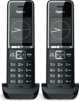 Produktbild von COMFORT 550HX Duo schwarz Schnurloses Telefon
