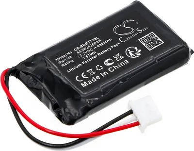 Produktbild von TECHTEK Akku Kompatibel mit [Dogtra] Transmitter 280C, Transmitter IQ Ersetzt AE562438P6H, für BP37T3P