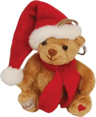 Produktbild von Bukowski Schlüsselanhänger Bär Bernard braun 10 cm Weihnachten