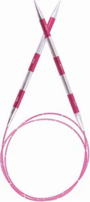 Obrázok produktu pre Kruhová pletacia ihlica SmartStix 3,50 mm 100 cm ružová