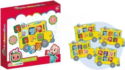 Obrázok produktu pre Cocomelon Autobus Bingo hra