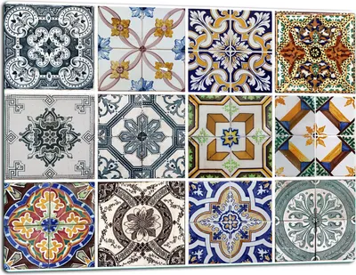 Produktbild von Glasschneidebrett Herdabdeckplatte Glaskeramikkochfeld Universal 52x40 cm Mosaik