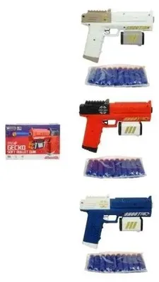 Produktbild von Softdartpistole MIX, Set mit 10 Pfeilen, 14,5x22x4 cm, für Kinder ab 6 Jahren