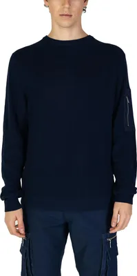 Produktbild von Antony Morato Herren Pullover Blau 480933 : Größe - L Größe: L